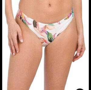 la Blanca Multicolor Floral Bikini Bottom 14 women's NWT